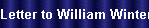 Letter to William Winter December 23, 1886