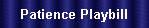 Patience Playbill