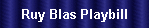 Ruy Blas Playbill
