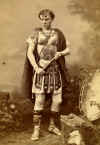 Lawrence Barrett in armor-postcard-B&W-Resized.jpg (138170 bytes)