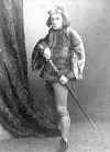 Richard Mansfield as Richard III with hand on sword-Photo-B&W-Resized.jpg (66589 bytes)