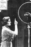 May Collins with Parrot-Production Photo-B&W-Resized.jpg (129449 bytes)