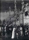 Joseph Haworth as Vinicius bolding cross in Quo Vadis-color-Resized.jpg (204449 bytes)